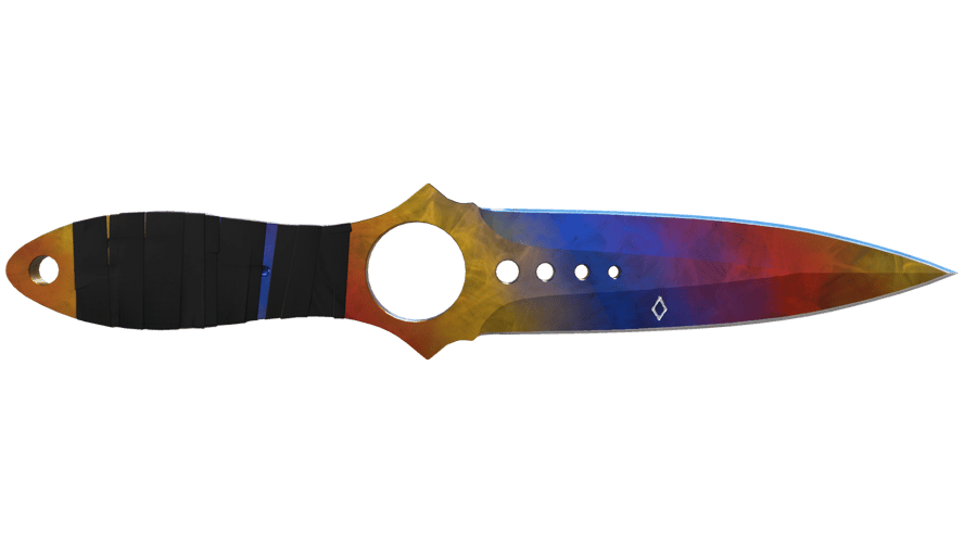 ★ StatTrak™ Skeleton Knife | Marble Fade (Factory New)
