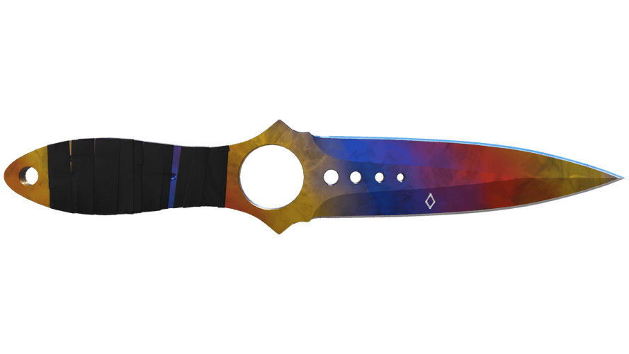 ★ StatTrak™ Skeleton Knife | Marble Fade (Minimal Wear)