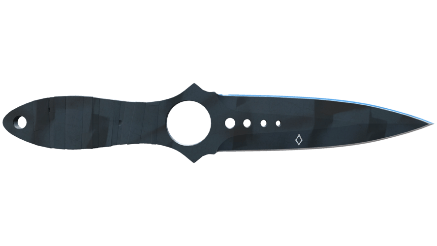 ★ StatTrak™ Skeleton Knife | Night Stripe (Field-Tested)