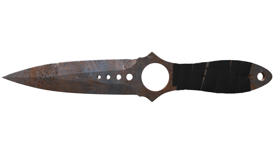 ★ StatTrak™ Skeleton Knife | Rust Coat (Battle-Scarred)