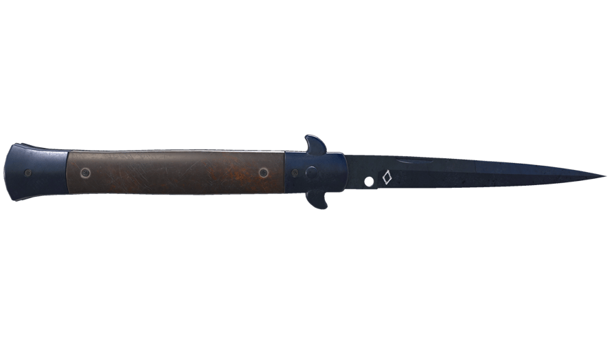 ★ StatTrak™ Stiletto Knife | Blue Steel (Battle-Scarred)