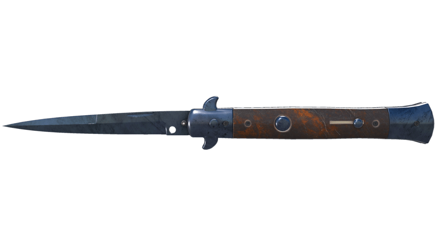 ★ StatTrak™ Stiletto Knife | Blue Steel (Factory New)
