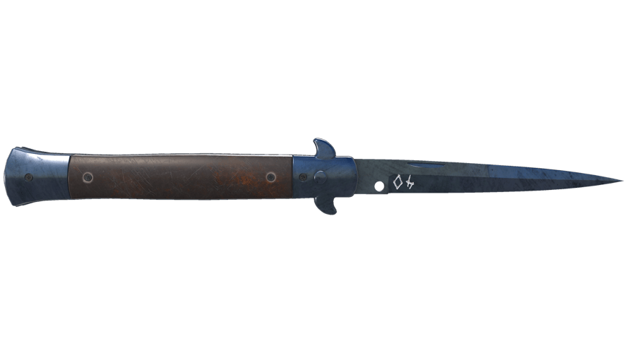 ★ StatTrak™ Stiletto Knife | Blue Steel (Factory New)