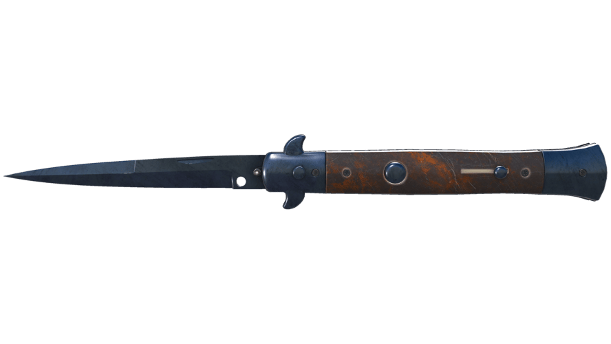 ★ StatTrak™ Stiletto Knife | Blue Steel (Field-Tested)