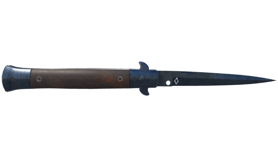 ★ StatTrak™ Stiletto Knife | Blue Steel (Field-Tested)