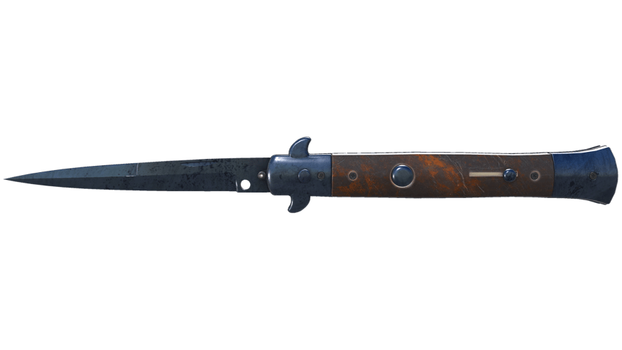 ★ StatTrak™ Stiletto Knife | Blue Steel (Minimal Wear)