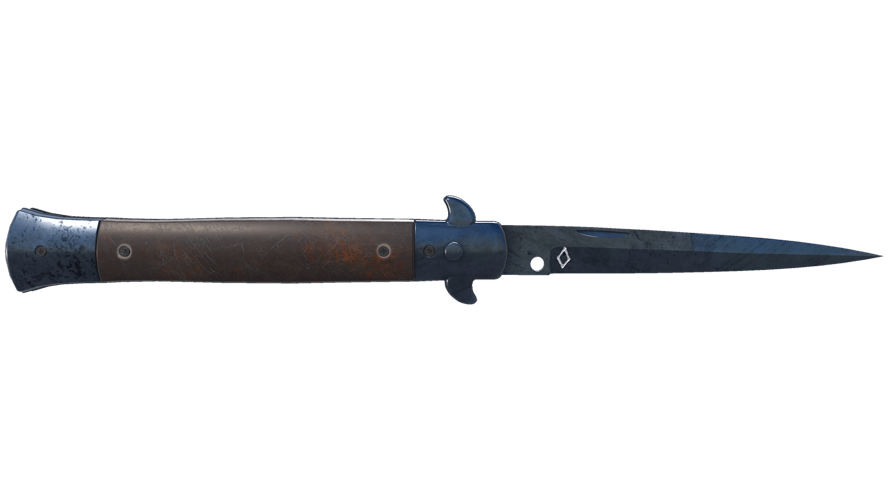 ★ StatTrak™ Stiletto Knife | Blue Steel (Minimal Wear)