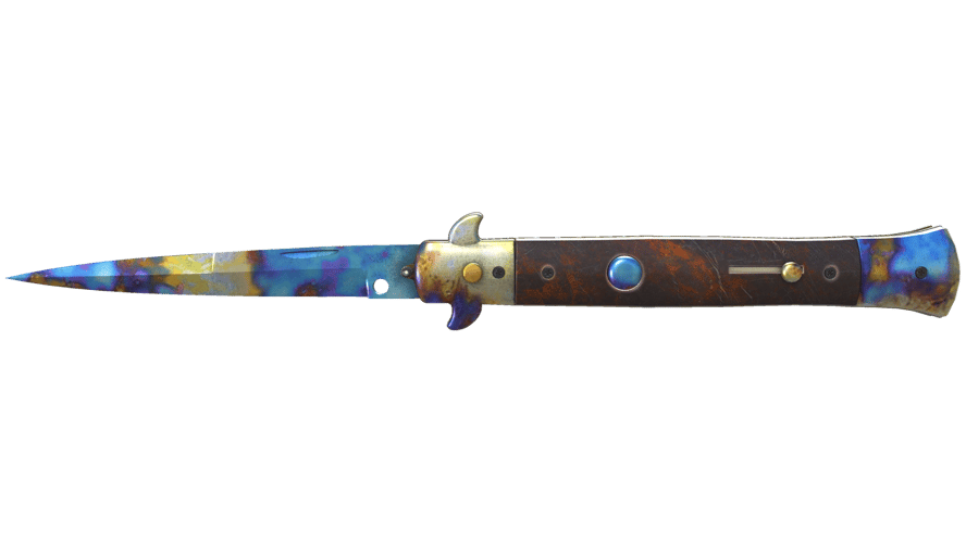 ★ StatTrak™ Stiletto Knife | Case Hardened (Field-Tested)