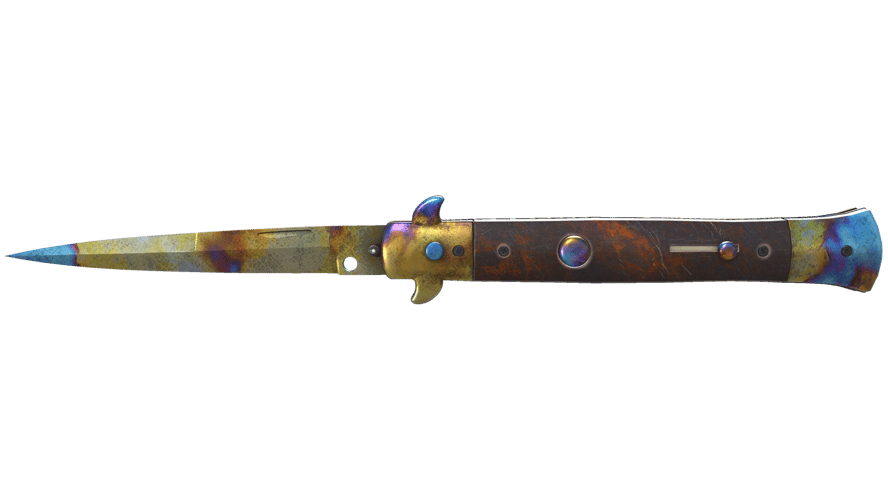 ★ StatTrak™ Stiletto Knife | Case Hardened (Field-Tested)