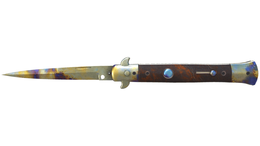 ★ StatTrak™ Stiletto Knife | Case Hardened (Minimal Wear)