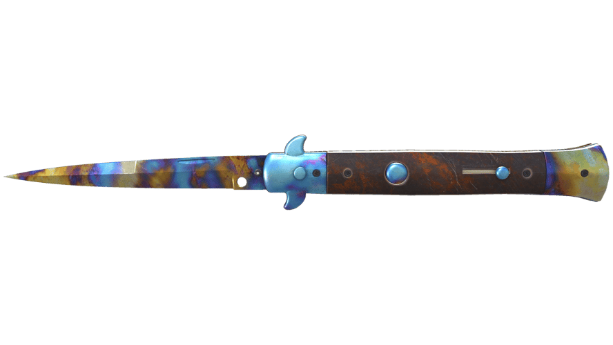 ★ StatTrak™ Stiletto Knife | Case Hardened (Minimal Wear)