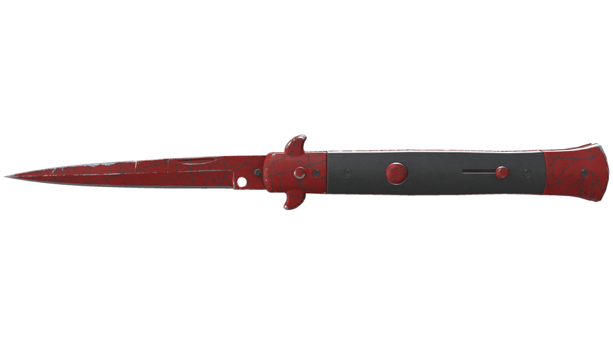 ★ StatTrak™ Stiletto Knife | Crimson Web (Field-Tested)