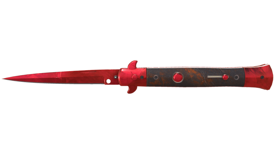★ StatTrak™ Stiletto Knife | Doppler Ruby (Factory New)