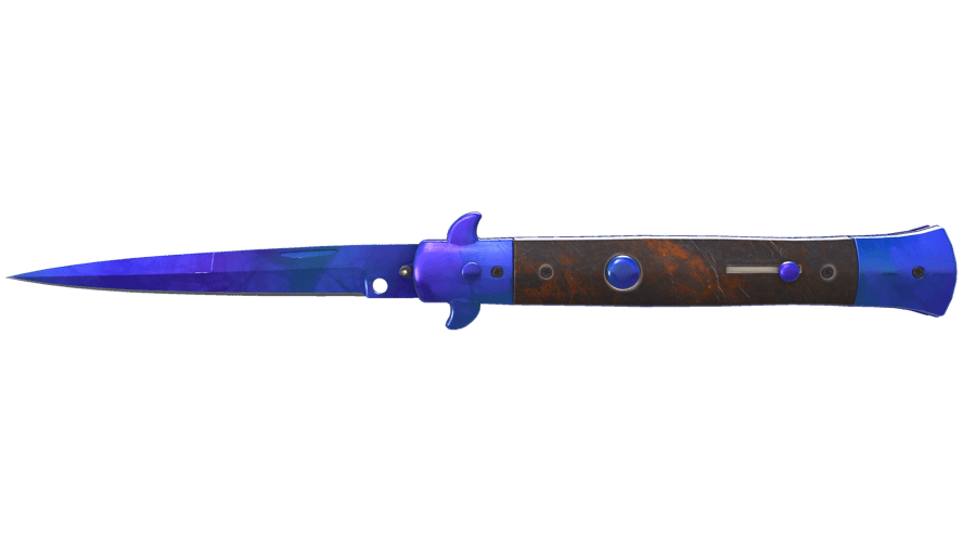 ★ StatTrak™ Stiletto Knife | Doppler Sapphire (Factory New)