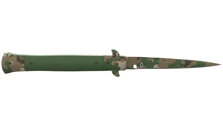 ★ StatTrak™ Stiletto Knife | Forest DDPAT (Field-Tested)