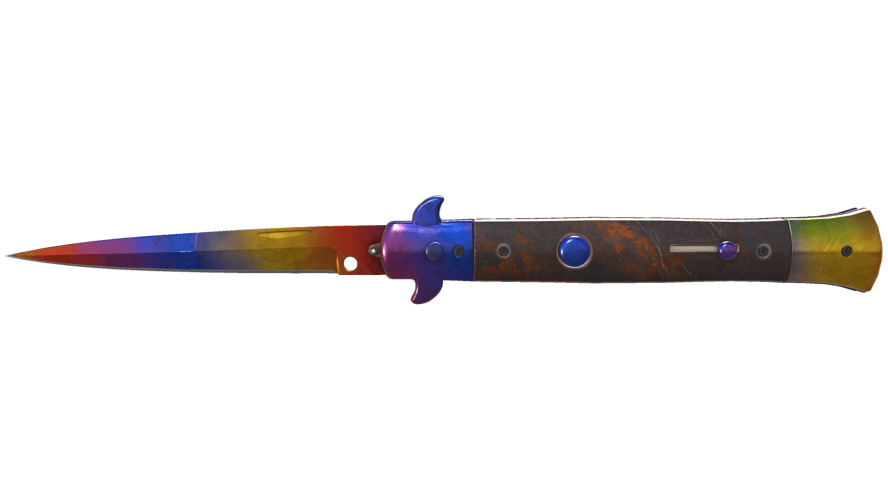 ★ StatTrak™ Stiletto Knife | Marble Fade (Factory New)
