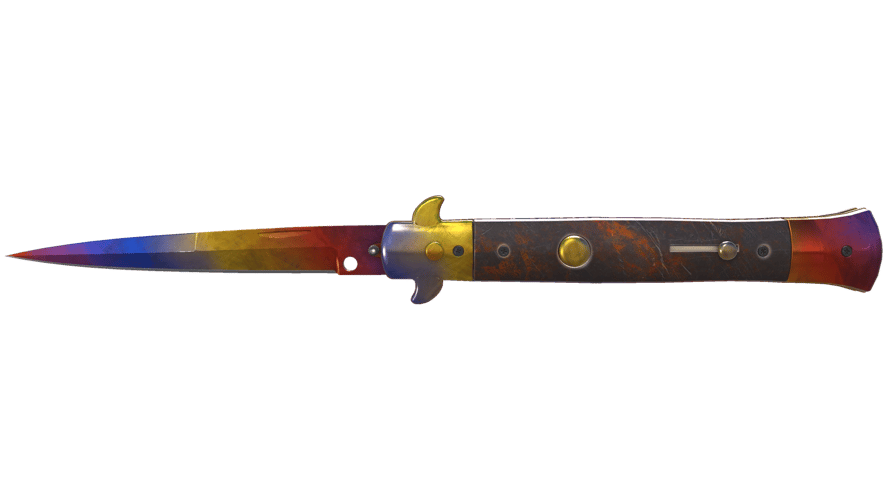★ StatTrak™ Stiletto Knife | Marble Fade (Factory New)