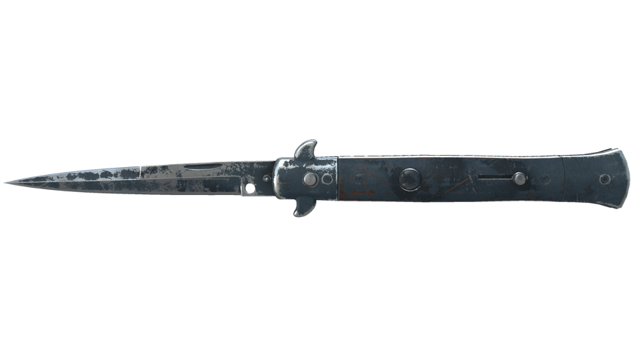 ★ StatTrak™ Stiletto Knife | Night Stripe (Battle-Scarred)