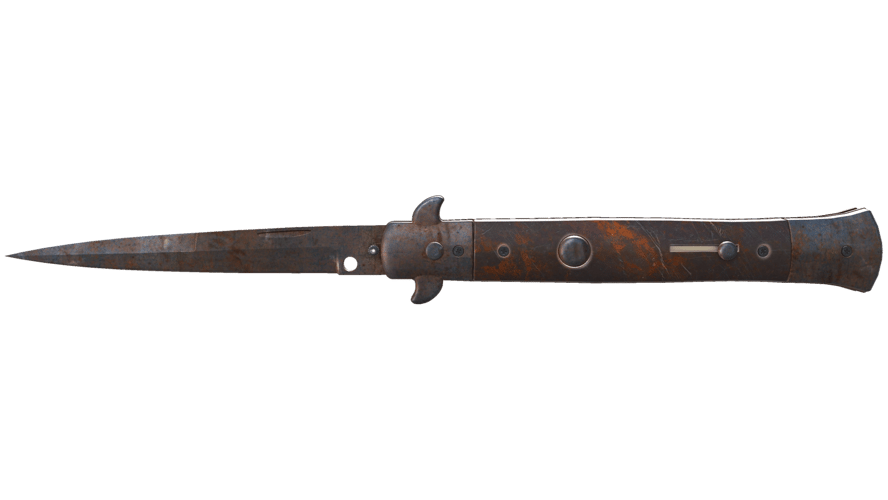 ★ StatTrak™ Stiletto Knife | Rust Coat (Battle-Scarred)