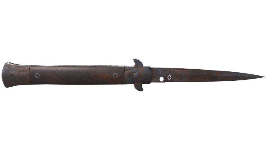 ★ StatTrak™ Stiletto Knife | Rust Coat (Battle-Scarred)