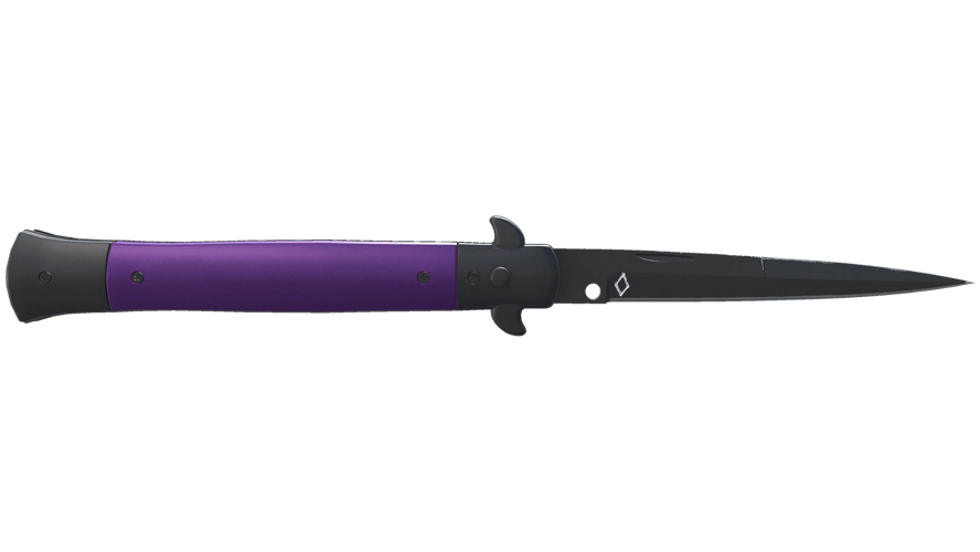 ★ StatTrak™ Stiletto Knife | Ultraviolet (Minimal Wear)