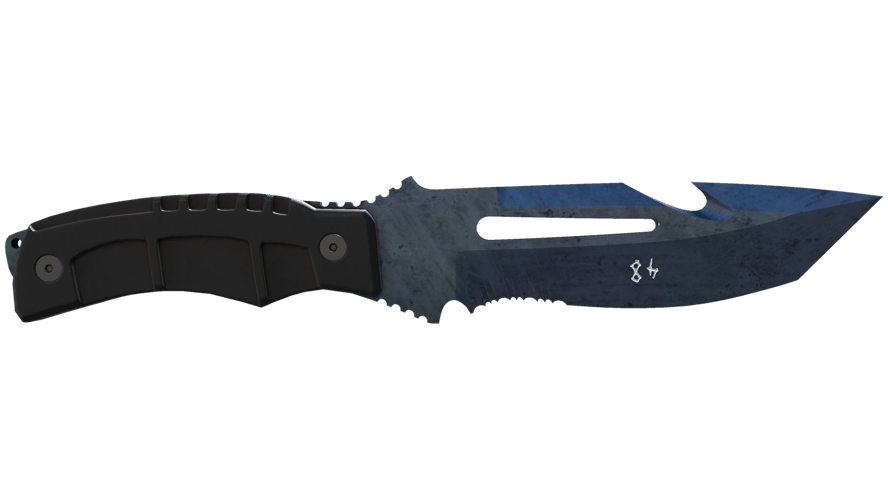 ★ StatTrak™ Survival Knife | Blue Steel (Factory New)