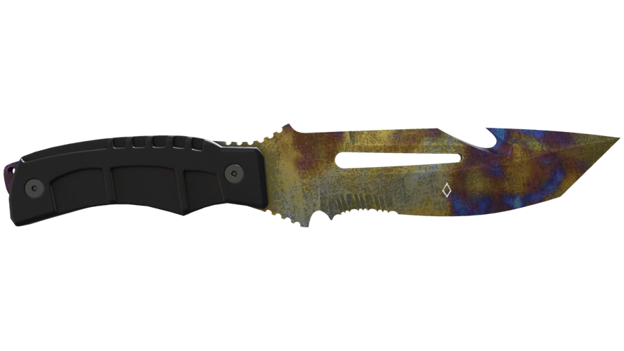 ★ StatTrak™ Survival Knife | Case Hardened (Well-Worn)