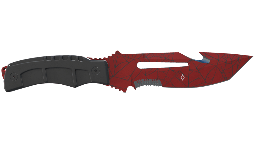 ★ StatTrak™ Survival Knife | Crimson Web (Minimal Wear)