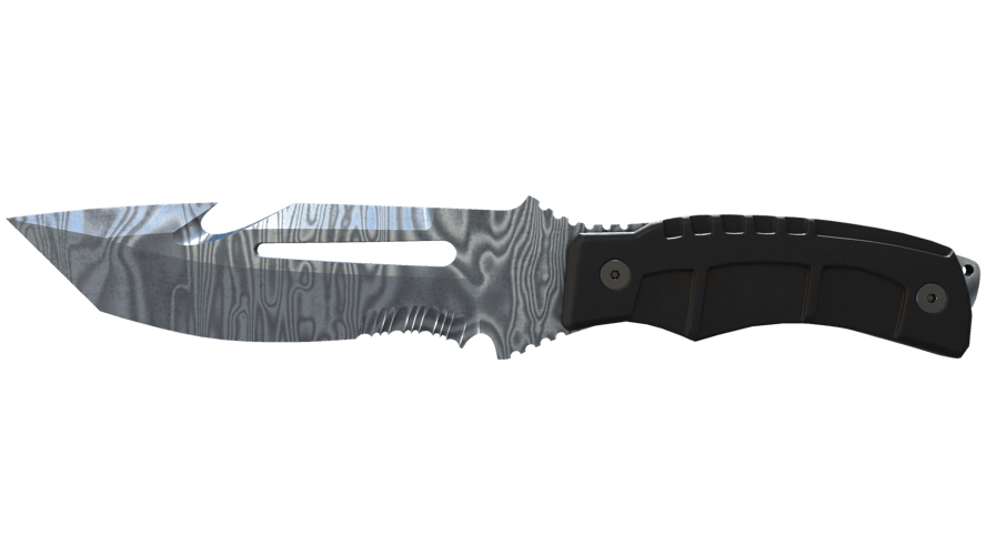 ★ StatTrak™ Survival Knife | Damascus Steel (Field-Tested)