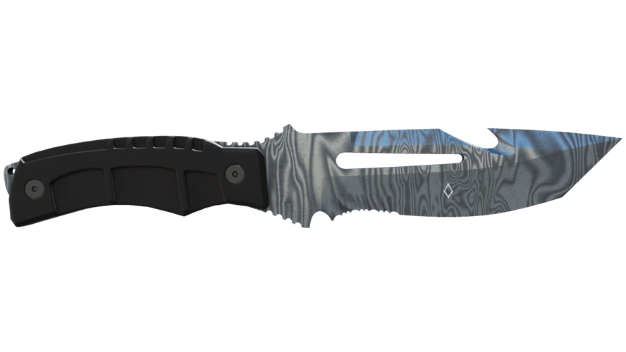 ★ StatTrak™ Survival Knife | Damascus Steel (Field-Tested)