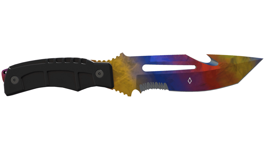 ★ StatTrak™ Survival Knife | Marble Fade (Minimal Wear)