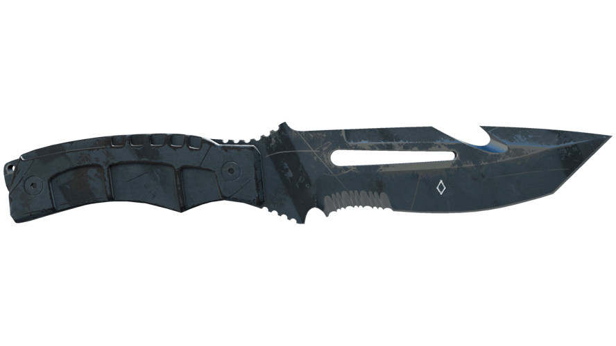★ StatTrak™ Survival Knife | Night Stripe (Battle-Scarred)
