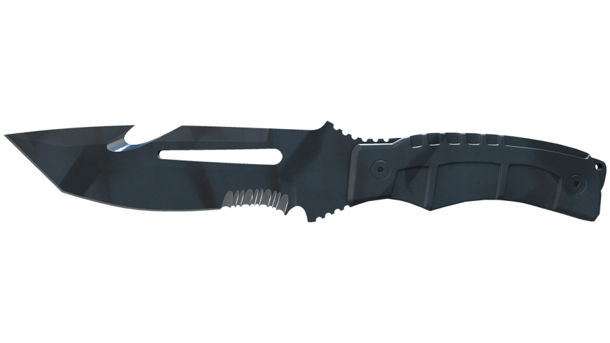 ★ StatTrak™ Survival Knife | Night Stripe (Minimal Wear)