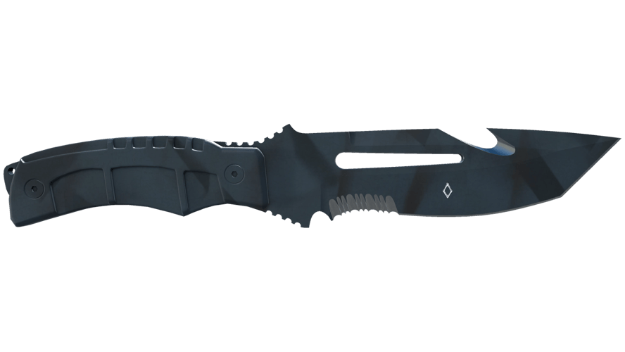 ★ StatTrak™ Survival Knife | Night Stripe (Minimal Wear)