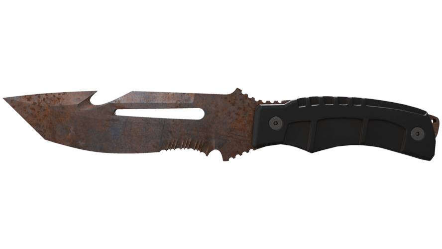 ★ StatTrak™ Survival Knife | Rust Coat (Battle-Scarred)