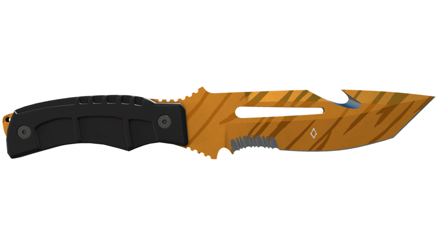 ★ StatTrak™ Survival Knife | Tiger Tooth (Factory New)
