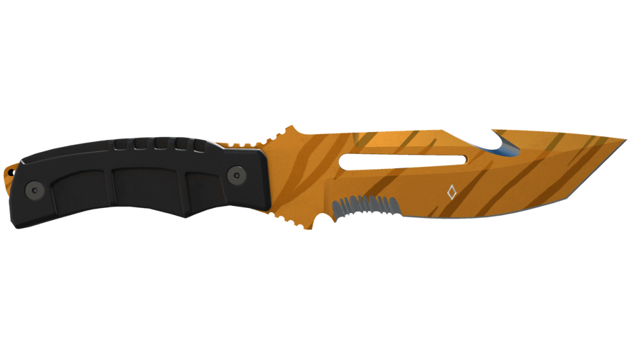 ★ StatTrak™ Survival Knife | Tiger Tooth (Factory New)