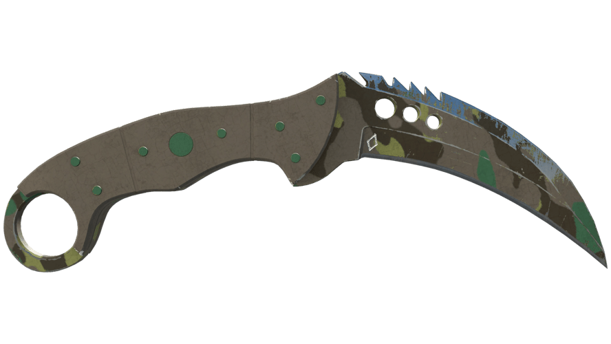 ★ StatTrak™ Talon Knife | Boreal Forest (Field-Tested)