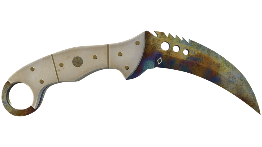 ★ StatTrak™ Talon Knife | Case Hardened (Battle-Scarred)