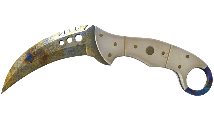 ★ StatTrak™ Talon Knife | Case Hardened (Battle-Scarred)