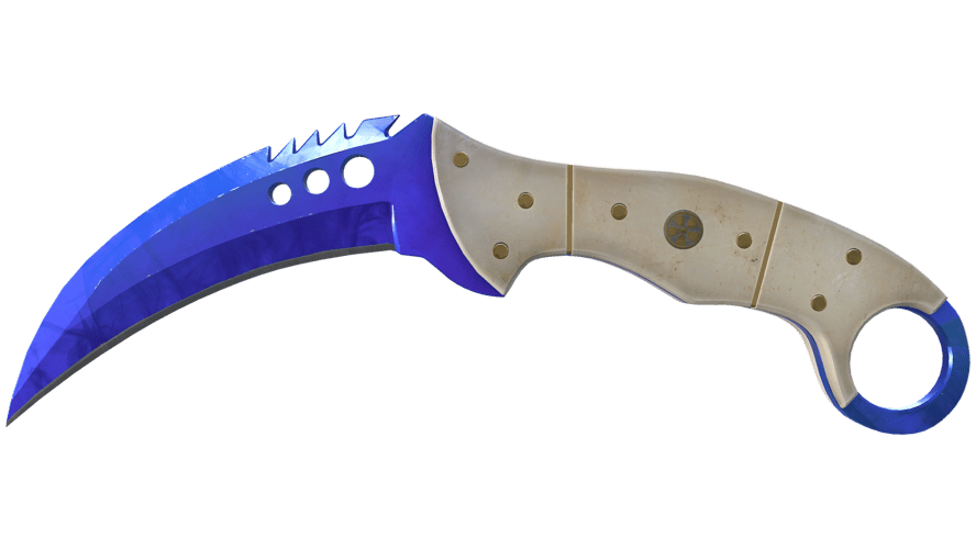 ★ StatTrak™ Talon Knife | Doppler Sapphire (Minimal Wear)