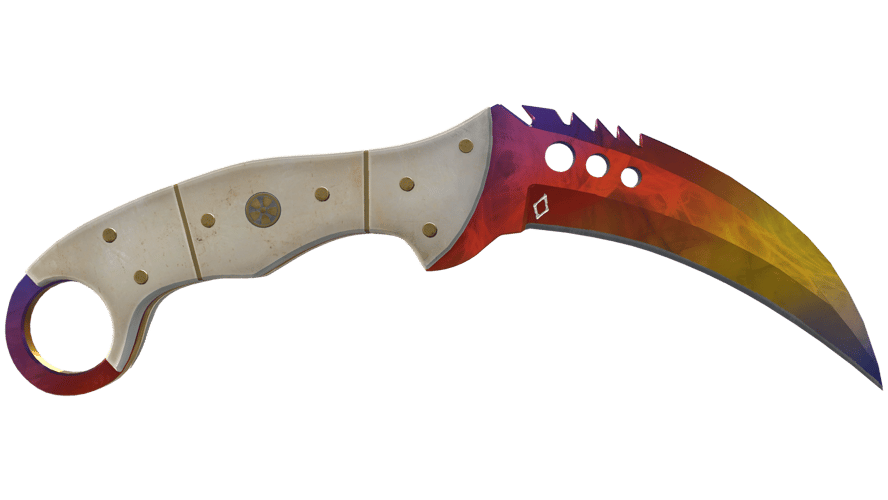 ★ StatTrak™ Talon Knife | Marble Fade (Factory New)