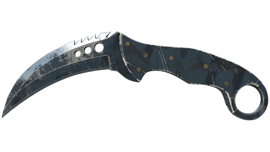 ★ StatTrak™ Talon Knife | Night Stripe (Battle-Scarred)