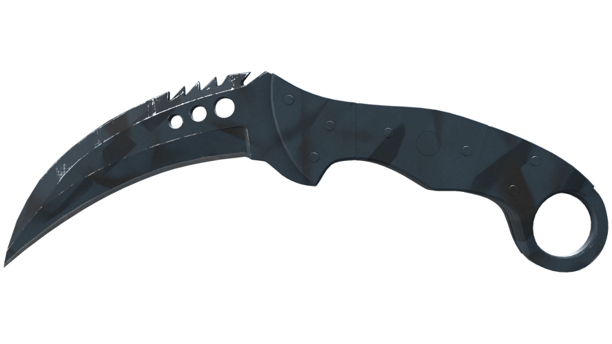 ★ StatTrak™ Talon Knife | Night Stripe (Minimal Wear)