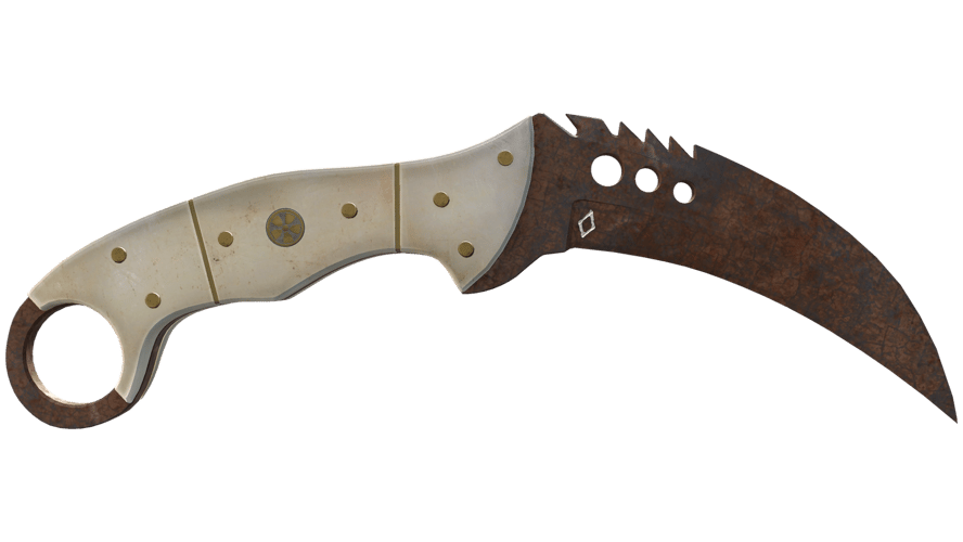 ★ StatTrak™ Talon Knife | Rust Coat (Battle-Scarred)