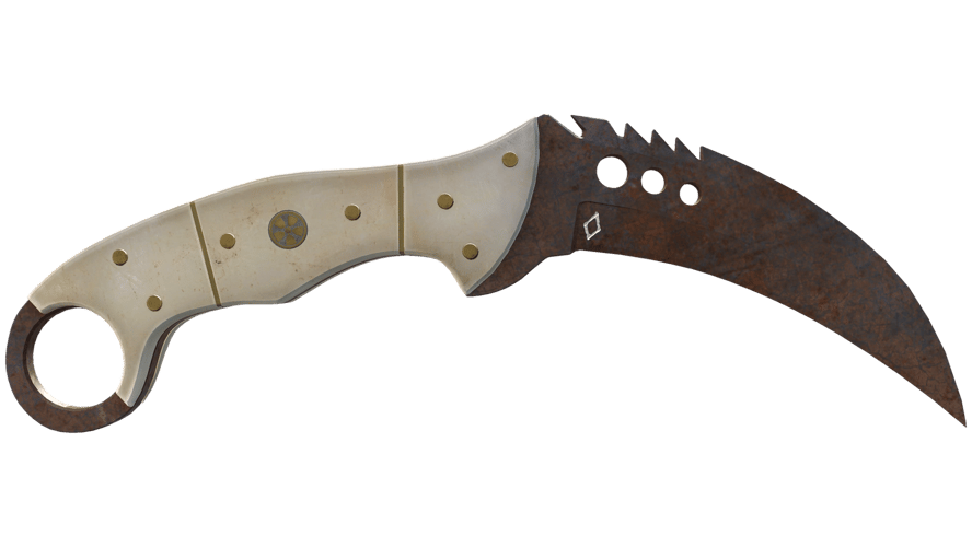 ★ StatTrak™ Talon Knife | Rust Coat (Battle-Scarred)