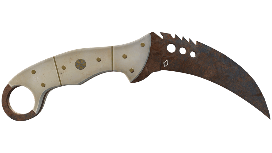★ StatTrak™ Talon Knife | Rust Coat (Battle-Scarred)