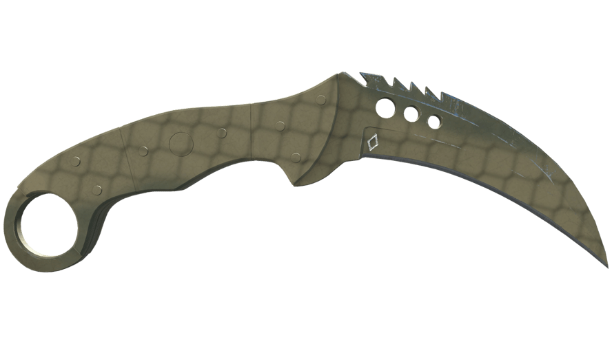 ★ StatTrak™ Talon Knife | Safari Mesh (Minimal Wear)