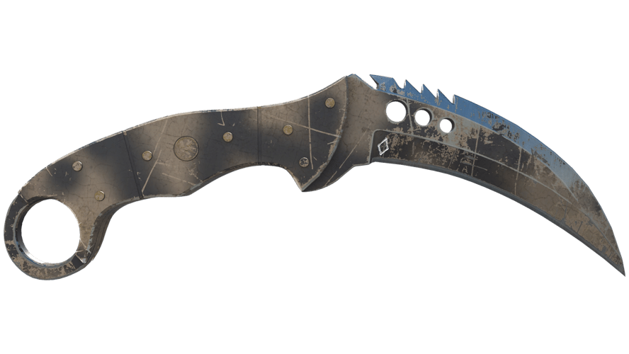 ★ StatTrak™ Talon Knife | Scorched (Battle-Scarred)