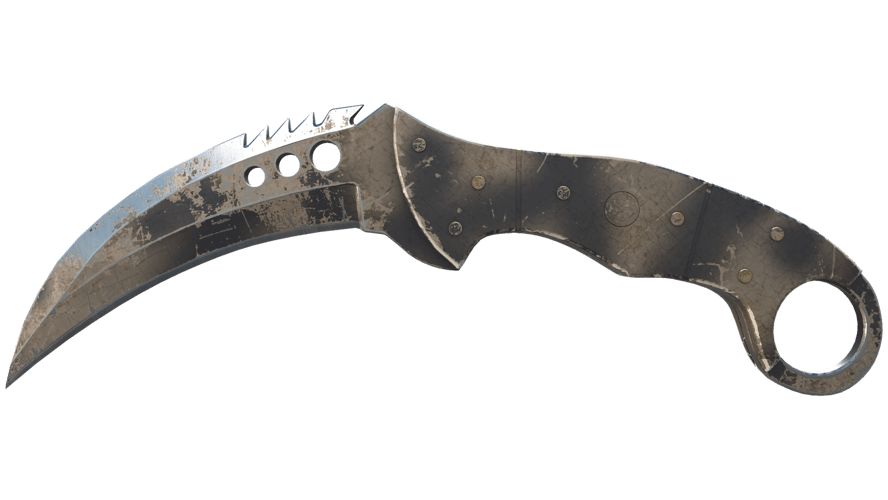 ★ StatTrak™ Talon Knife | Scorched (Battle-Scarred)